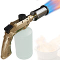 Powerful Propane Cooking Torch Head with Adjustable High-Heat Output, Blow Torch for Cooking, BBQ, Campfire & Kitchen Food Finishing (Gas Tank Not Included)